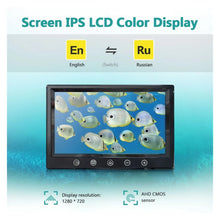 Load image into Gallery viewer, 1080P 4500mA 9in 15Pcs Waterproof Underwater Fishing Camera System
