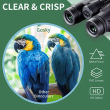 Load image into Gallery viewer, Gosky 8x42 Binoculars for Adults High Powered with Phone Adapter and Tripod
