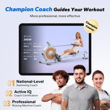 Load image into Gallery viewer, MERACH Rowing Machine with App (Manual-Adjust, Silent Version)

