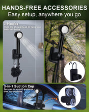 Load image into Gallery viewer, Portable Integrated Camping Shower Kit with 20L Foldable Bucket,13000mAh

