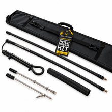 Load image into Gallery viewer, Carbon Fiber Pole Spear System Hawaiian Sling Spearfishing Kit 5 6 7 Ft Reach - Fast Lightweight Travel Spear for Reef Hunting Freediving Scuba Diving 3-Prong Paralyzer &amp; Flopper Tips
