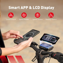Load image into Gallery viewer, Electric Scooter, 50 Miles Long Range &amp; 38 MPH Top Speed E-Scooter, 10&quot; Off-Road Pneumatic Tire Escooter for Adults with Turn Signals
