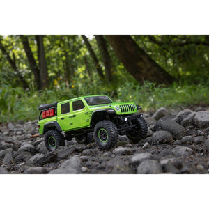 RC Truck SCX24 Jeep Gladiator 4 Wheel Drive Rock Crawler Brushed RTR Nothing Needed to Complete Ready-to-Run Green