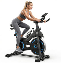 Load image into Gallery viewer, NEWBULIG Exercise Bike with APP, Stationary Bikes for Home-Black Blue

