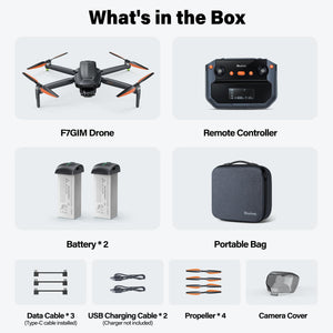 Pro Drone with 6K UHD Camera and 3-Axis Brushless Gimbal, GPS Smart Control for Adults and Beginner, Plus 70Mins Flight Time