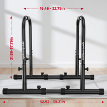 Load image into Gallery viewer, SPORTSROYALS DP1 Dip Station Adjustable Dip Bar - Red
