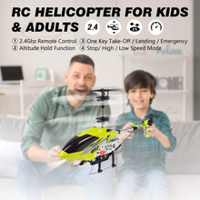 Load image into Gallery viewer, Remote Control Helicopter with Altitude Hold, Mini RC Helicopter for Adults Kids, One Key take Off/Landing and 2 Batteries

