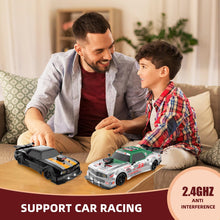 Load image into Gallery viewer, RC Drift Car 2.4GHz 1:16 Scale 4WD High Speed Remote Control Cars Vehicle with LED Lights Two Batteries
