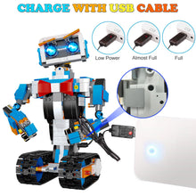 Load image into Gallery viewer, Robot Building Toys for Boys, STEM Projects for Kids Ages 8-12, Remote &amp; APP Controlled Engineering Learning Educational (635 Pieces)
