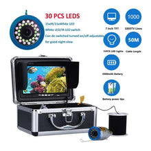 Load image into Gallery viewer, 15M 30M 50M 7in 30LED Waterproof Underwater Fishing Camera System
