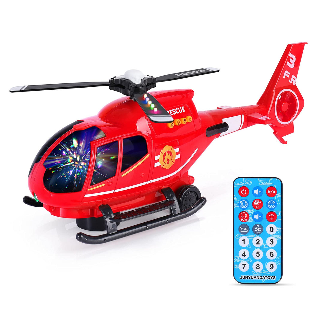 Airplane Toy Infrared Remote Control Plane Toys Helicopter with Lights and Music Aeroplane Toys