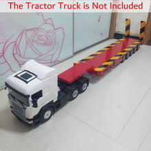Load image into Gallery viewer, 1/14 Metal 5-Axle Trailer Semi-Trailer for RC Tractor Truck Construction Vehicle for Adult Hobby
