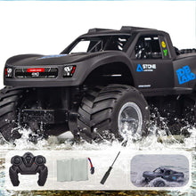 Load image into Gallery viewer, Monster Truck Toys, 2.4G Amphibious Remote Control Car for Boys, 1:16 Scale All-Terrain Rc Car with Double-Sided Driving for Boys &amp; Adults-Blue
