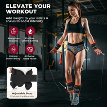 Load image into Gallery viewer, BAGAIL Ankle Wrist Weights for Women &amp; Men - 4lb, Black
