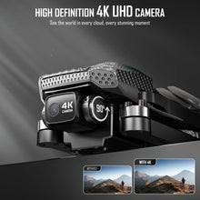 Load image into Gallery viewer, GPS Drone with 4K Camera for Adults 5" Screen FPV RC Quadcopter Auto Return
