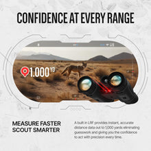 Load image into Gallery viewer, ATN Binox 6 Dual Thermal Imaging Binoculars, 384x288, Laser Rangefinder
