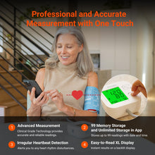 Load image into Gallery viewer, iHealth Track Smart Upper Arm Blood Pressure Monitor with Wide Range Cuff
