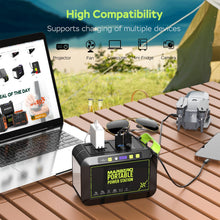 Load image into Gallery viewer, MARBERO Solar Powered Generator 88Wh, 120W Surge with 25W Solar Panel Kit
