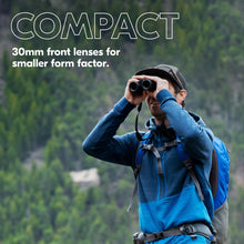 Load image into Gallery viewer, Nikon PROSTAFF P3 10x30 Binocular | Waterproof, fogproof, rubber-armored compact Binocular, wide field of view &amp; long eye relief | Official Nikon USA Model
