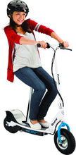Load image into Gallery viewer, Seated Electric Scooter - 9&quot; Air-filled Tires, Removable Seat, Up to 15 mph and 10 Miles Range
