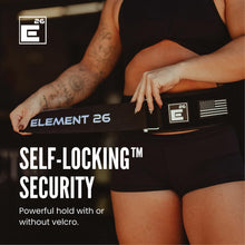 Load image into Gallery viewer, Self-Locking Weight Lifting Belt (Extra Small, Black Custom Patch)

