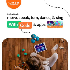 Dash Robot - Coding Robots for Kids 6+ - Voice Activated STEM Robot Toys - Interactive, Educational & Programmable