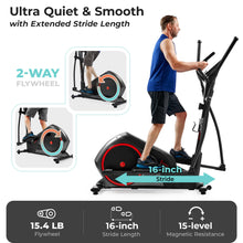 Load image into Gallery viewer, Sunny Health &amp; Fitness Smart Heavy-Duty Elliptical Exercise Machine
