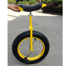 Load image into Gallery viewer, 24inch Skid-Proof Wheel Unicycle Bike Mountain Tire Cycling Self Balancing Exercise Balance Cycling Bikes Cycling Outdoor Sports Fitness Exercise,Red,24&quot;
