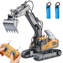 Load image into Gallery viewer, Remote Control Excavator Toys for Boys 8-12 Kids Best Gift Ideas, Rechargeable RC Construction Excavators

