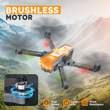 Load image into Gallery viewer, GPS Drones 4K with Brushless Motor and Follow Me Mode, Long Flight Time and Distance,5G FPV Transmission and Auto Return (Dark gray)
