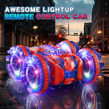 Load image into Gallery viewer, 4WD Waterproof RC Car, 2.4 GHz Amphibious Remote Control Car Remote Control Boat for Kids, 360°Rotation RC Truck Stunt Cars
