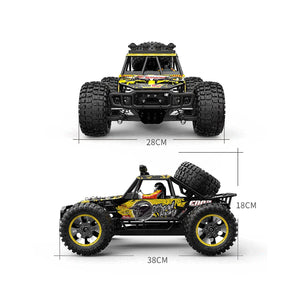 1:10 Scale Large RC Cars 40+ Kmh Speed - Boys Remote Control Car 4x4 Off Road Monster Truck Electric