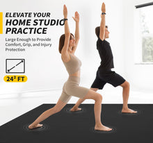 Load image into Gallery viewer, CAMBIVO Yoga Mat for Women and Men, Extra Long and Wide Exercise Mat(72"x48"/84"x30"), Large Non Slip Workout Mat for Yoga, Pilates, Fitness, Barefoot Workouts, Home Gym Studio
