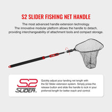 Load image into Gallery viewer, EGO S2 Slider Fishing Landing Net, Large Deep Rubber Mesh, S1/S2 Compatible
