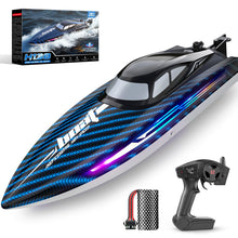 Load image into Gallery viewer, RC Remote Control Boat with 7 LED Light Modes Waterproof Electric Fast Speed Boat for Adults Kids 8-12 Lake Pool Water Play,Self-righting
