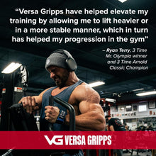 Load image into Gallery viewer, Versa Gripps Pro, Wrist Straps for Weightlifting Alternative, SM, Lime
