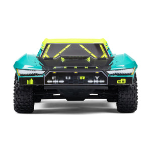 RC Truck 1/10 Fury 2wd 223S BLX Brushless Short Course Truck RTR (Battery and Charger Not Included) with DSC, Green