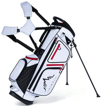Load image into Gallery viewer, GoHimal 14-Way Lightweight Golf Stand Bag with Multiple Pockets White

