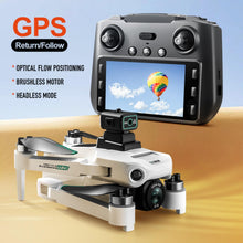 Load image into Gallery viewer, GPS RC Drone With With Screen On Controller, 4K EIS Camera, One Click Return, Tracking Function, LED Lights, 5G WiFi Image Transmission
