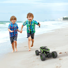 Load image into Gallery viewer, 1:12 Large RC Cars for Boys with Upgraded Lifting Function, 2.4GHz 4WD Remote Control Car Toy Gifts 20km/h Monster Truck (Green)
