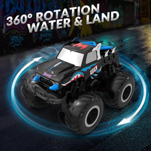 Load image into Gallery viewer, Amphibious Remote Control Car 2.4 1:20 GHz All Terrain Off-Road RC Car Pool Toys Remote Control Boat Gifts for Kids Boys Blue

