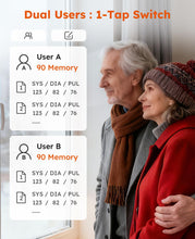 Load image into Gallery viewer, Blood Pressure Monitors for Home Use with Bag FSA&amp;HSA Eligible,One-Touch Automatic Measurement with Large LED
