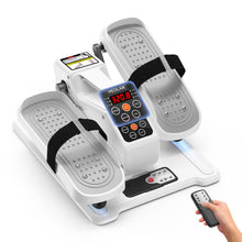 Load image into Gallery viewer, Portable Under Desk Elliptical Machine with Wireless Remote - White
