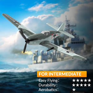 RC Plane 3 Channel Remote Control Airplane Fighter Toys, 2.4GHz 6-axis Gyro Stabilizer RTF Glider Aircraft Plane, Easy to Fly