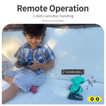 Load image into Gallery viewer, Robot Toys, Remote Control Robot Toy, RC Robots for Kids with LED Eyes, Flexible Head &amp; Arms, Dance Moves and Music (Blue)
