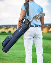 Load image into Gallery viewer, RIOROO Golf Stand Bag, Lightweight Par 3 Golf Bag Holds Up to 7 Clubs with Two Way Dividers Cooler Pocket Shoulder Strap and Multiple Storage Pockets for Men and Women

