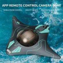 Load image into Gallery viewer, RC Boat with Camera for Kids and Adults, 6CH Remote Control Boat for Pools &amp; Lakes, App Wireless Control Waterproof RC Camera Boat
