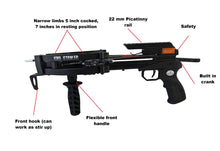 Load image into Gallery viewer, 125lbs Draw WT-Mini Striker Pistol Crossbow with 5 Hunting Bolt Pack - Mini Crossbow for Fishing and Hunting Up to 300

