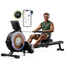 Load image into Gallery viewer, MERACH Electric-Adjust Self-Powered Rowing Machines for Home
