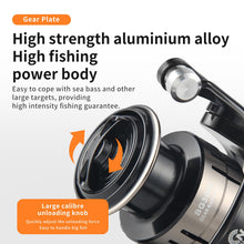 Load image into Gallery viewer, Big Game Surf Spinning Fishing Reel, 44Lbs Max Drag Saltwater Fishing Reels
